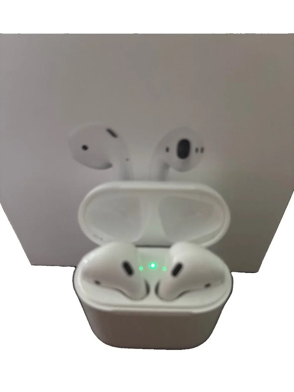 2-Apple Airpods 2nd Gen Left A2031 & Right A2032 W/Charging Case A1602-Working!